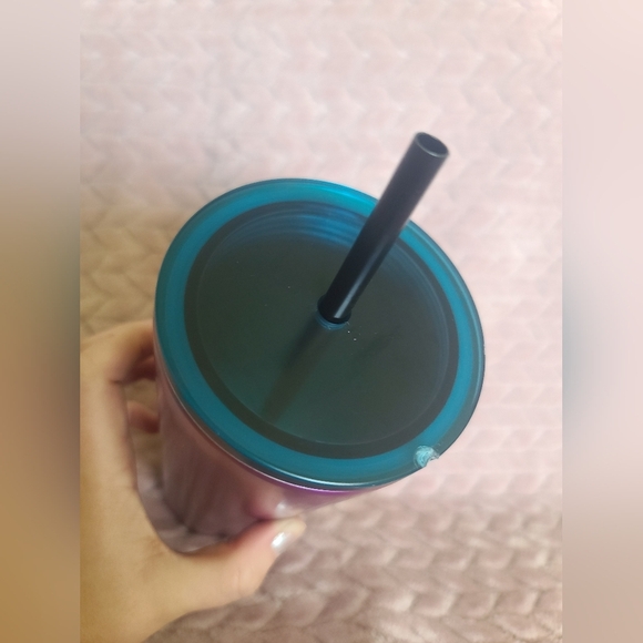 Starbucks 24oz metal tumbler with straw - Picture 5 of 7